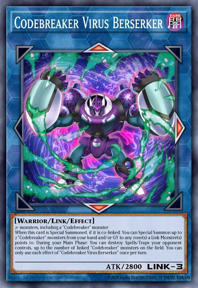 Codebreaker Virus Berserker