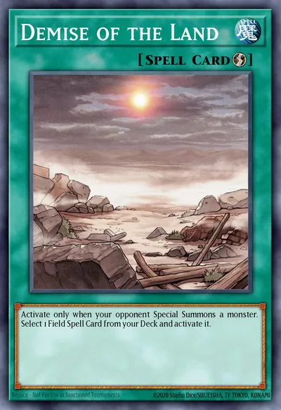 Demise of the Land