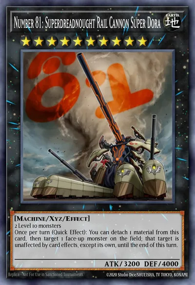 Number 81: Superdreadnought Rail Cannon Super Dora