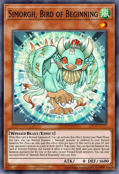 Simorgh, Bird of Beginning