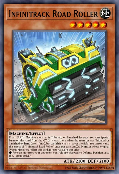 Infinitrack Road Roller