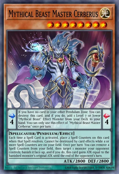 Mythical Beast Master Cerberus