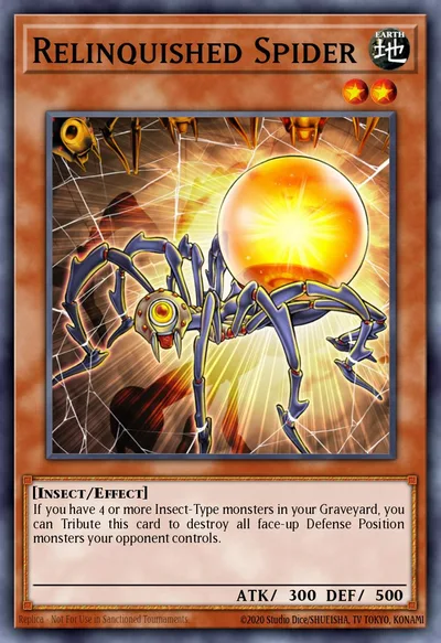 Relinquished Spider