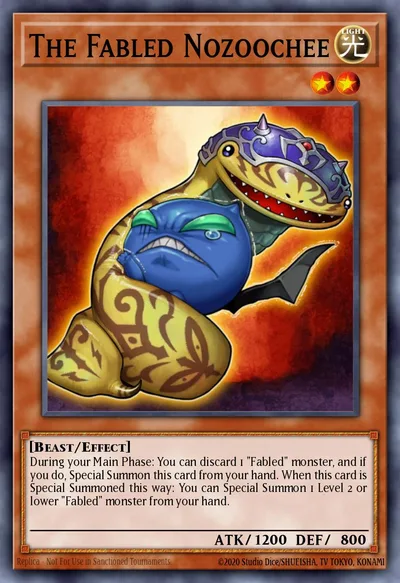 The Fabled Nozoochee