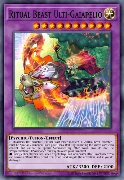 Ritual Beast Ulti-Gaiapelio