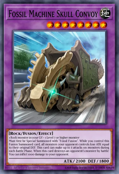 Fossil Machine Skull Convoy