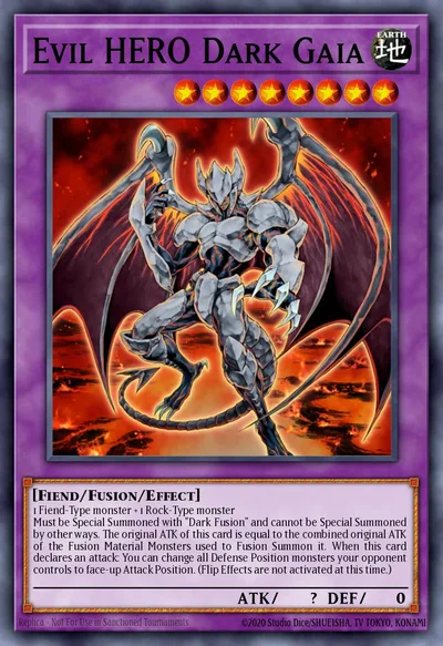Evil HERO Dark Gaia