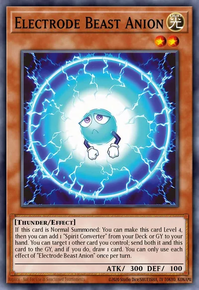 Electrode Beast Anion