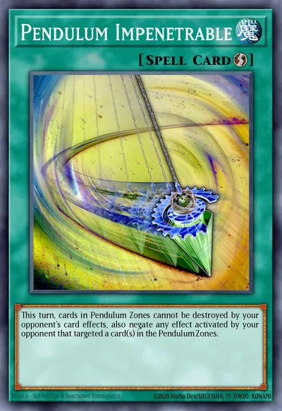 Pendulum Impenetrable