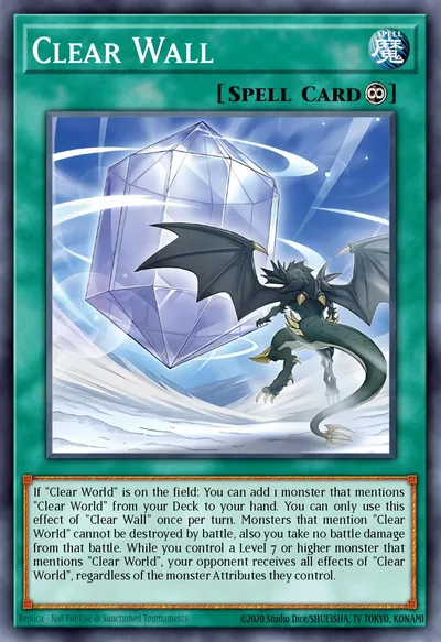 Clear Wall