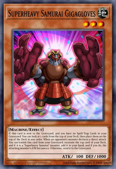 Superheavy Samurai Gigagloves