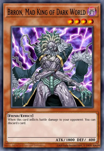 Brron, Mad King of Dark World