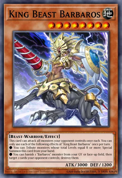 King Beast Barbaros