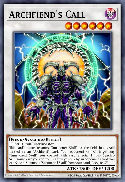 Archfiend's Call