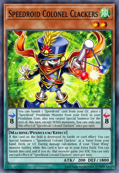 Speedroid Colonel Clackers