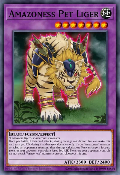 Amazoness Pet Liger