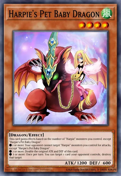 Harpie's Pet Baby Dragon