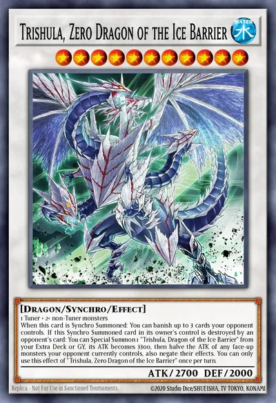 Trishula, Zero Dragon of the Ice Barrier