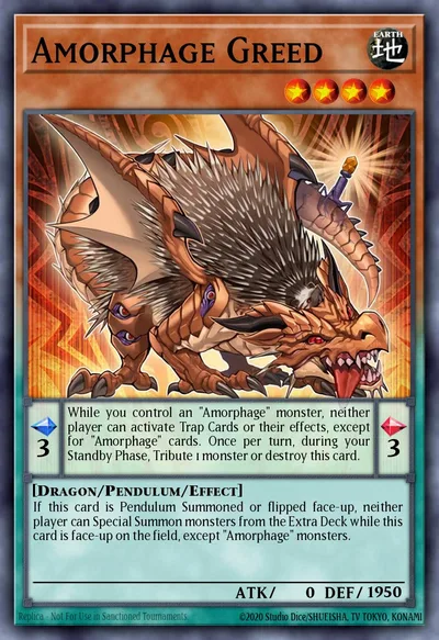 Amorphage Greed
