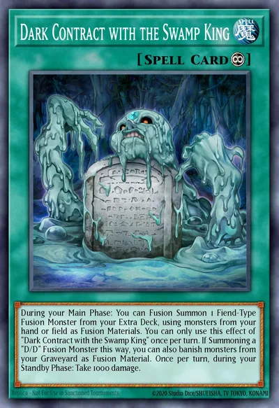 Dark Contract with the Swamp King