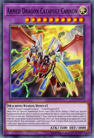 Armed Dragon Catapult Cannon