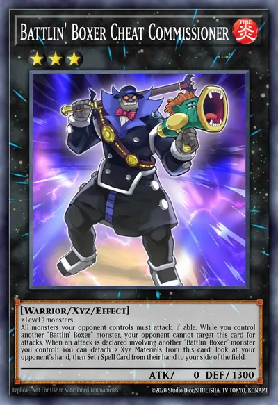 Battlin' Boxer Cheat Commissioner