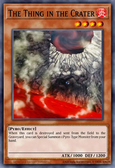 The Thing in the Crater