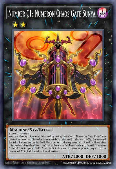 Number C1: Numeron Chaos Gate Sunya