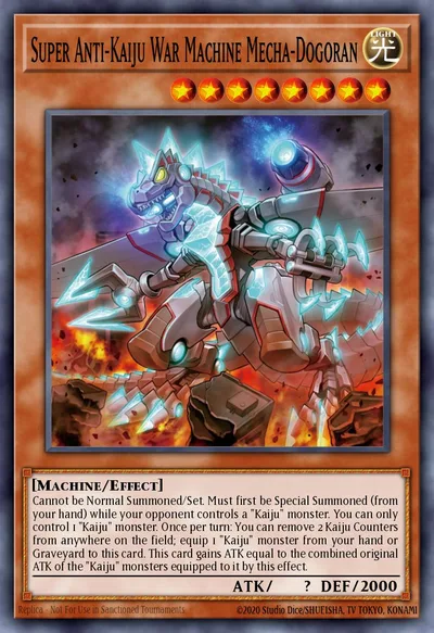 Super Anti-Kaiju War Machine Mecha-Dogoran