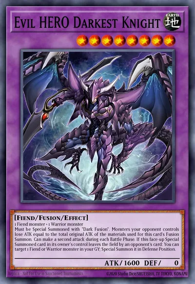 Evil HERO Darkest Knight