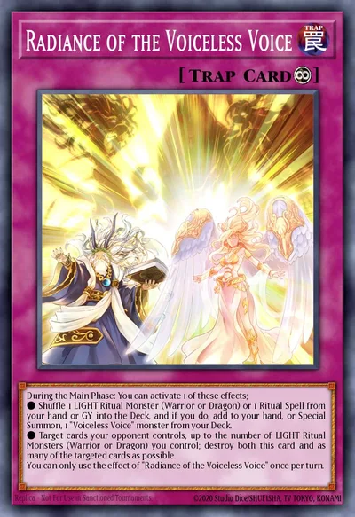 Radiance of the Voiceless Voice