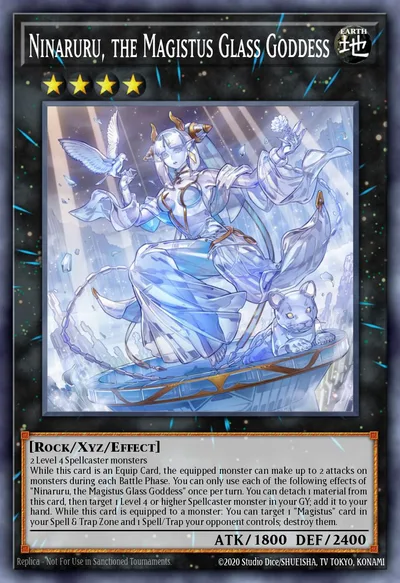 Ninaruru, the Magistus Glass Goddess