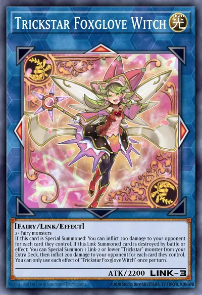 Trickstar Foxglove Witch