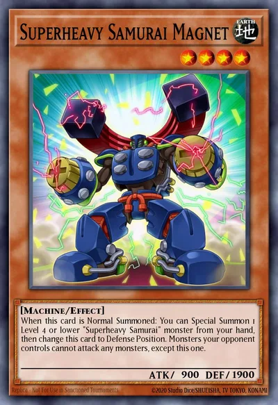 Superheavy Samurai Magnet