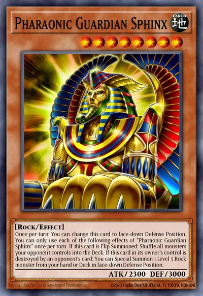 Pharaonic Guardian Sphinx