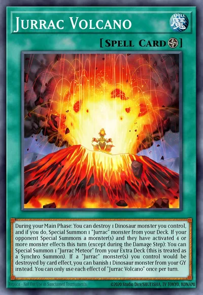Jurrac Volcano