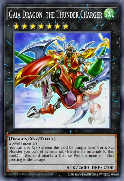 Gaia Dragon, the Thunder Charger