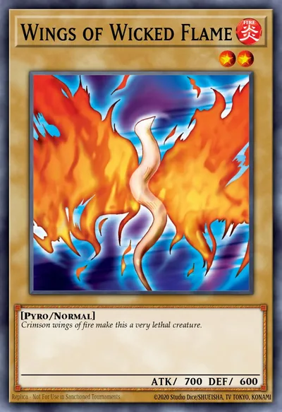 Wings of Wicked Flame