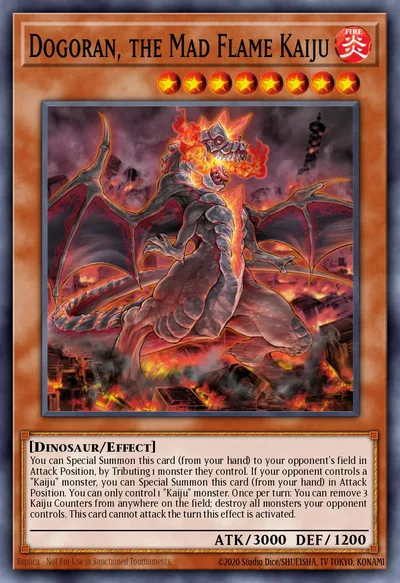 Dogoran, the Mad Flame Kaiju