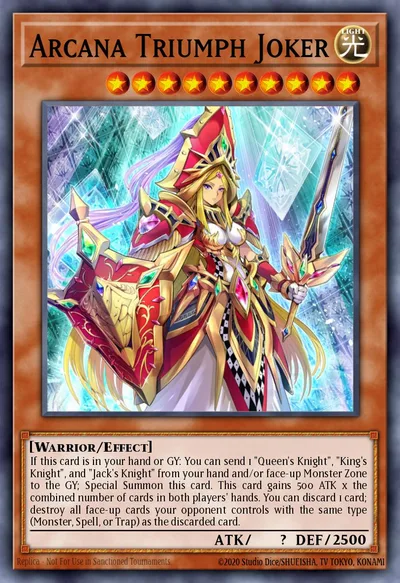 Arcana Triumph Joker