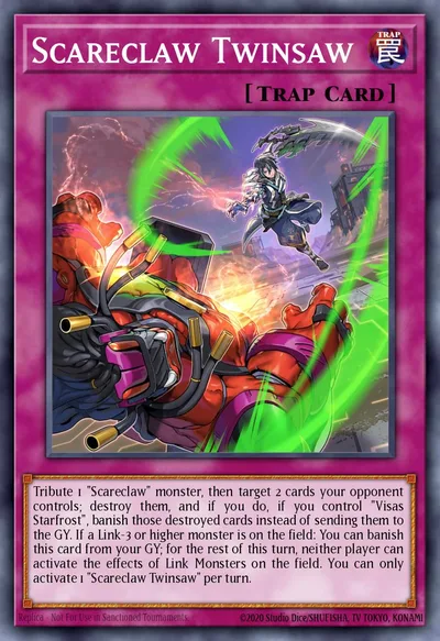 Scareclaw Twinsaw