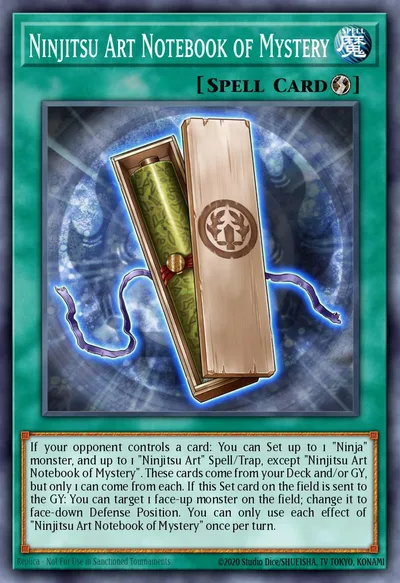 Ninjitsu Art Notebook of Mystery