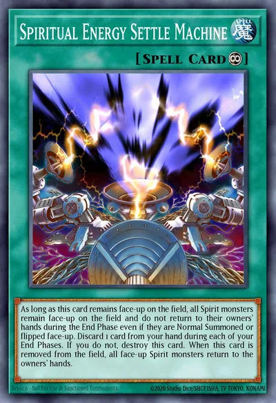 Spiritual Energy Settle Machine