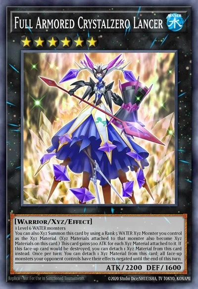 Full Armored Crystalzero Lancer